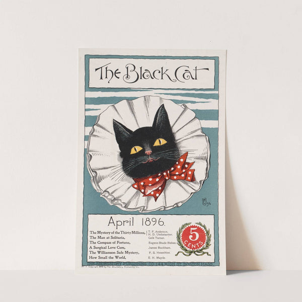 The black cat, April 1896 by Anonymous
