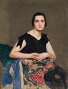The black dress
