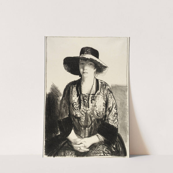 The Black Hat by George Wesley Bellows