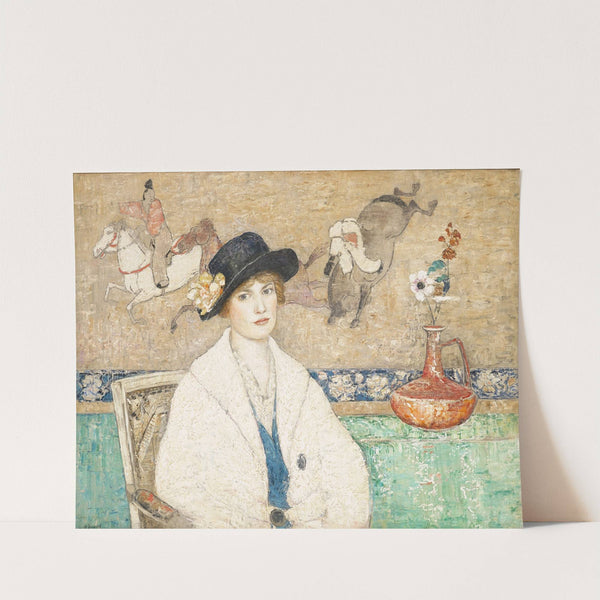 The Black Hat (Miss Dorothy Hart) by Henry Golden Dearth