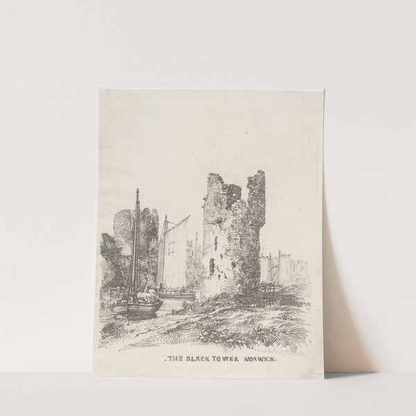 The Black Tower Norwich by Robert Dixon