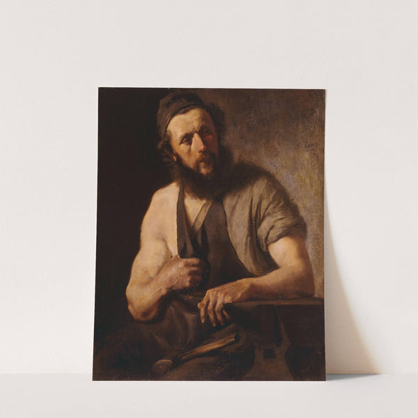 The Blacksmith (19th century) by Franz von Defregger