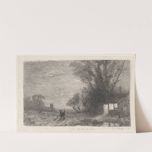 The Blacksmith&#039;s Shop by Thomas Creswick