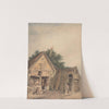 The Blacksmith&#039;s Shop, Hingham by John Crome