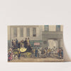 The Blenheim, Leaving The Star Hotel, Oxford by Frederick James Havell