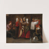 The Blessing of the Bridal Bed by Marten van Cleve