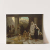 The blind man at the Pool of Siloam by Edmund Blair Leighton