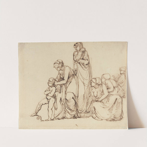 The Blindfolding of Cupid by George Romney