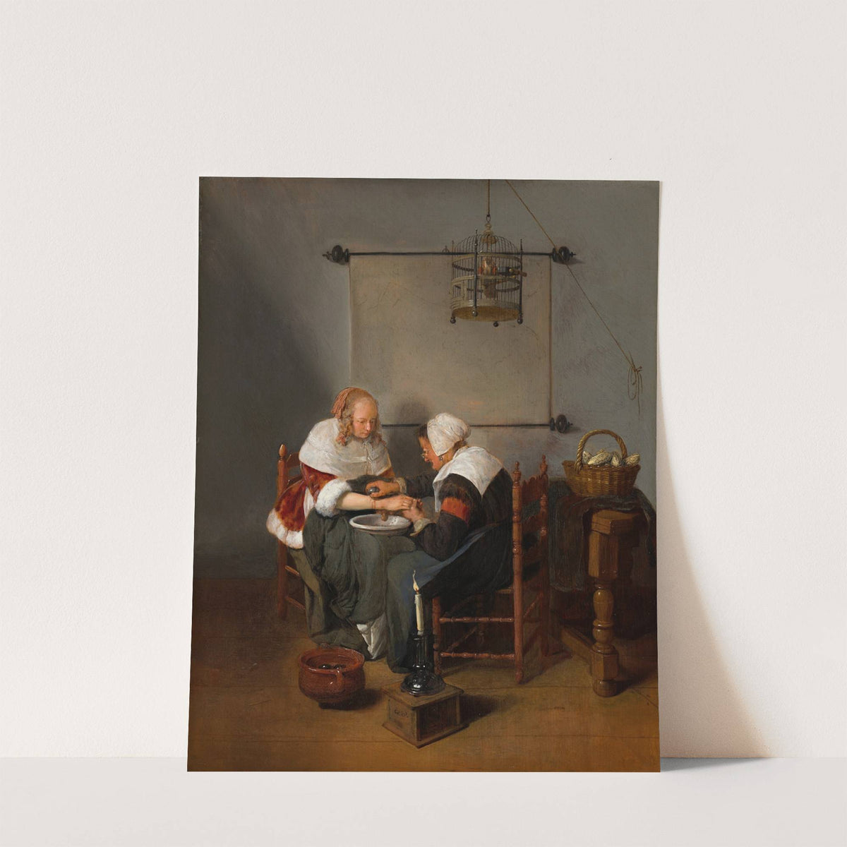 The Bloodletting by Quirijn Van Brekelenkam