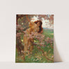 The Blossoming Tree in the Garden by Wilhelm Menzler