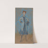 The Blue Girl (1873-1876) by James Abbott McNeill Whistler
