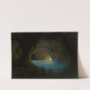 The Blue Grotto on Capri by Carl Friedrich Seiffert  