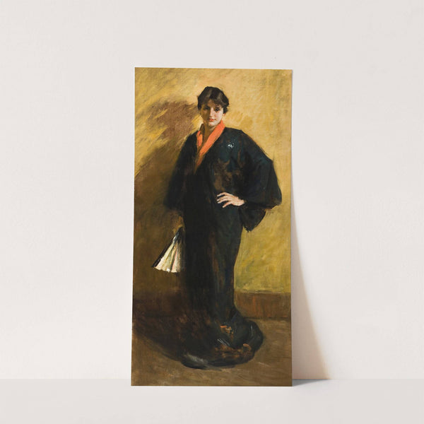 The Blue Kimono by William Merritt Chase