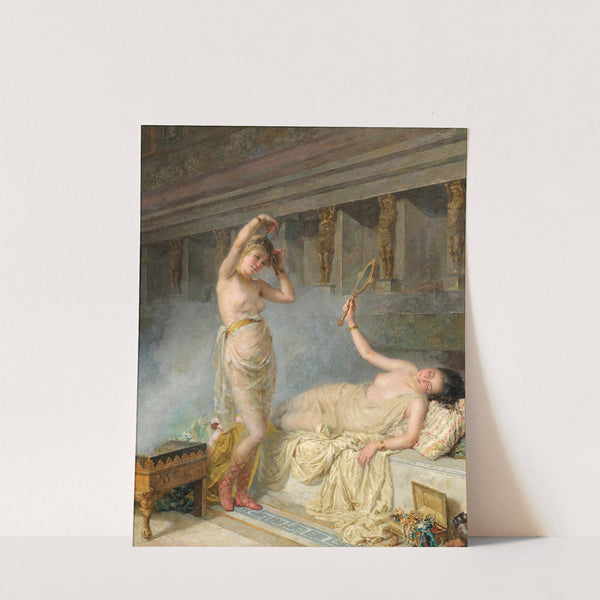 The Blue Ribbon (1883) by Raffaello Sorbi