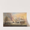 The bombardment of Algiers, 27 August 1816 (1841) by John Christian Schetky