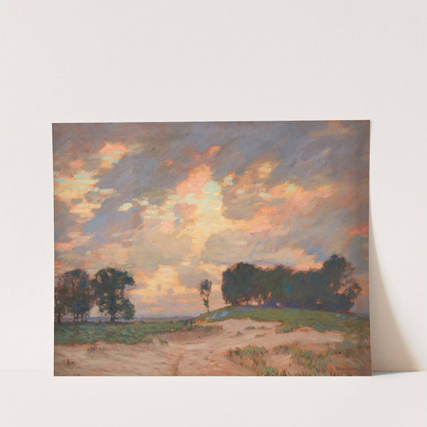 The Bonfire by William Langson Lathrop