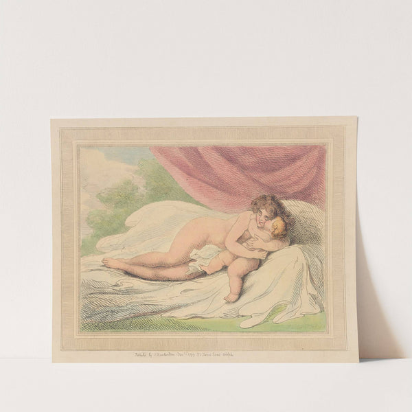 The bookbinder’s wife (1799) by Thomas Rowlandson