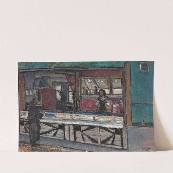 The Booth of Jan van Gent by George Morren