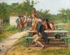 The boule players