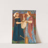 The Bower Garden (1859) by Dante Gabriel Rossetti