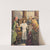 The boy Jesus in the temple by Stecher Litho. Co