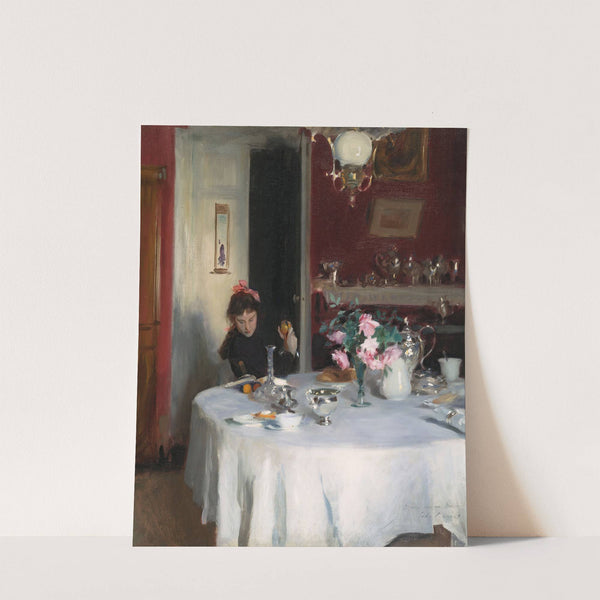 The Breakfast Table (1883-1884) by John Singer Sargent