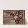 The Briar Rose Series - Study for &#039;The Garden Court&#039; by Sir Edward Coley Burne-Jones