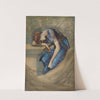 The Briar Rose Series - Study for &#039;The Garden Court&#039; by Sir Edward Coley Burne-Jones