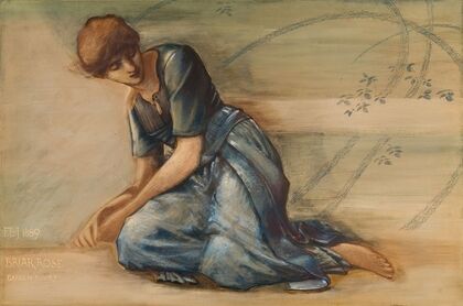 The Briar Rose Series – Study for ‘The Garden Court’ IV
