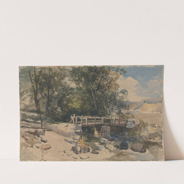 The Bridge by William James Müller