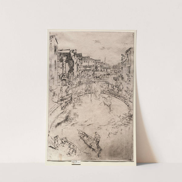 The Bridge (1886) by James Abbott McNeill Whistler