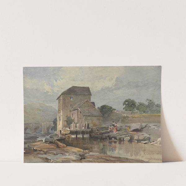 The Bridge at Llangollen by William James Müller