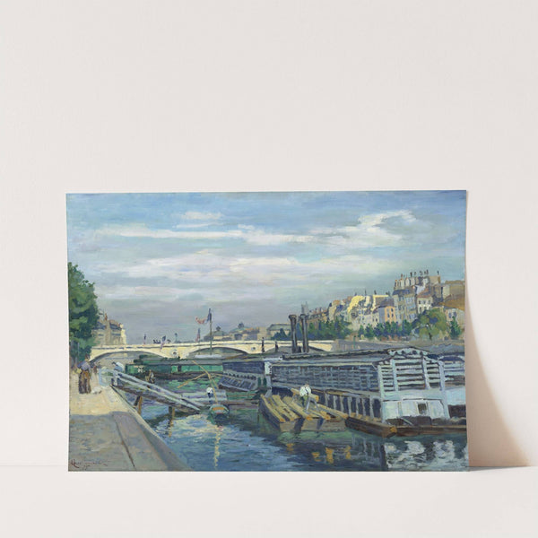 The Bridge of Louis Philippe (1875) by Armand Guillaumin