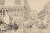 The Bridge of Sighs and part of the Doge’s Palace