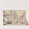 The Bridge of Sighs and part of the Doge&#039;s Palace by Sir Charles D&#039;Oyly