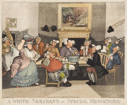 A white serjeant; or special messenger! (1794)