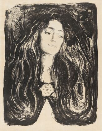The Brooch. Eva Mudocci (1903) — size preview