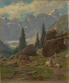 The Brunni-Valley at Unterschächen in the Canton of Uri