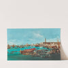 The Bucintoro with the church of San Nicolò al Lido, Venice – Copy by Guglielmo Da Re
