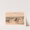 The bull leaping the barriers (1860-1870) by William Henry Lake Price