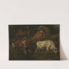 The bullock cart (circa 1760) by Francesco Zuccarelli