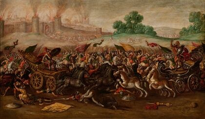 The Burning of Jerusalem by Nebuchadnezzar’s Army — size preview