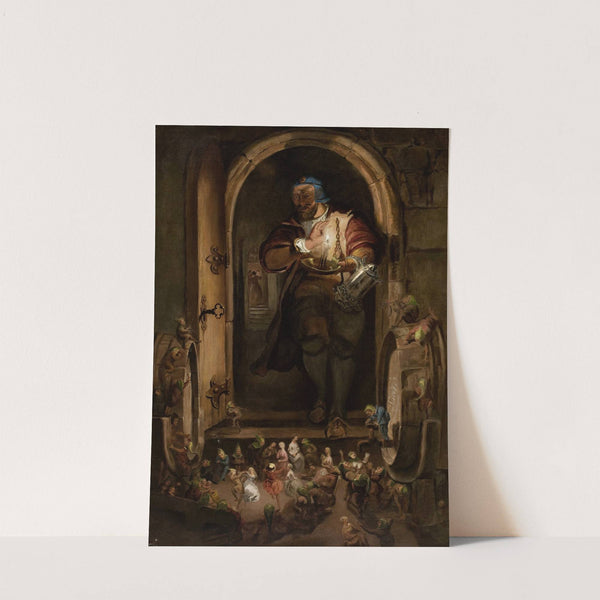 The Butler&#039;s Surprise On All Hallows Eve by William Bell Scott