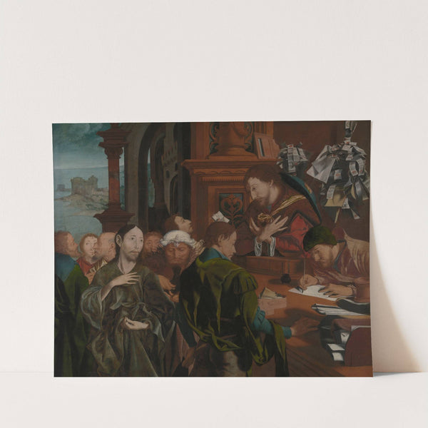 The Calling of Matthew (1536) by Marinus van Reymerswaele