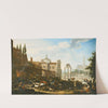 The Campo Vaccino, Rome by Jacob de Heusch