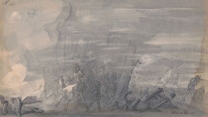 The capture of General August Willich at Stone’s River Tennessee, 1862