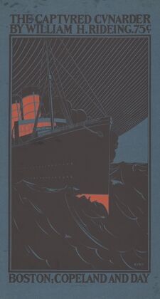 The captured cunarder by William H. Rideing