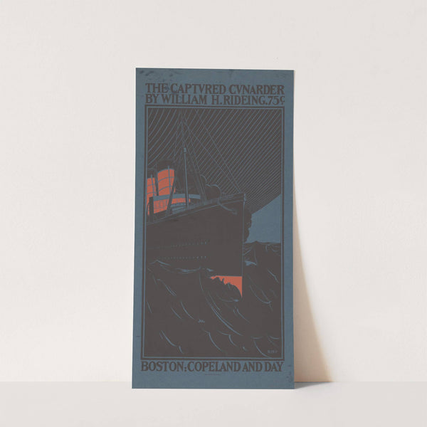 The captured cunarder by William H. Rideing by Elisha Brown Bird