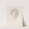 The Car of Love or Love’s Wayfaring – Study of a Man’s Head by Sir Edward Coley Burne-Jones
