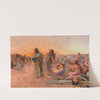 The Caravan Resting by Otto Pilny